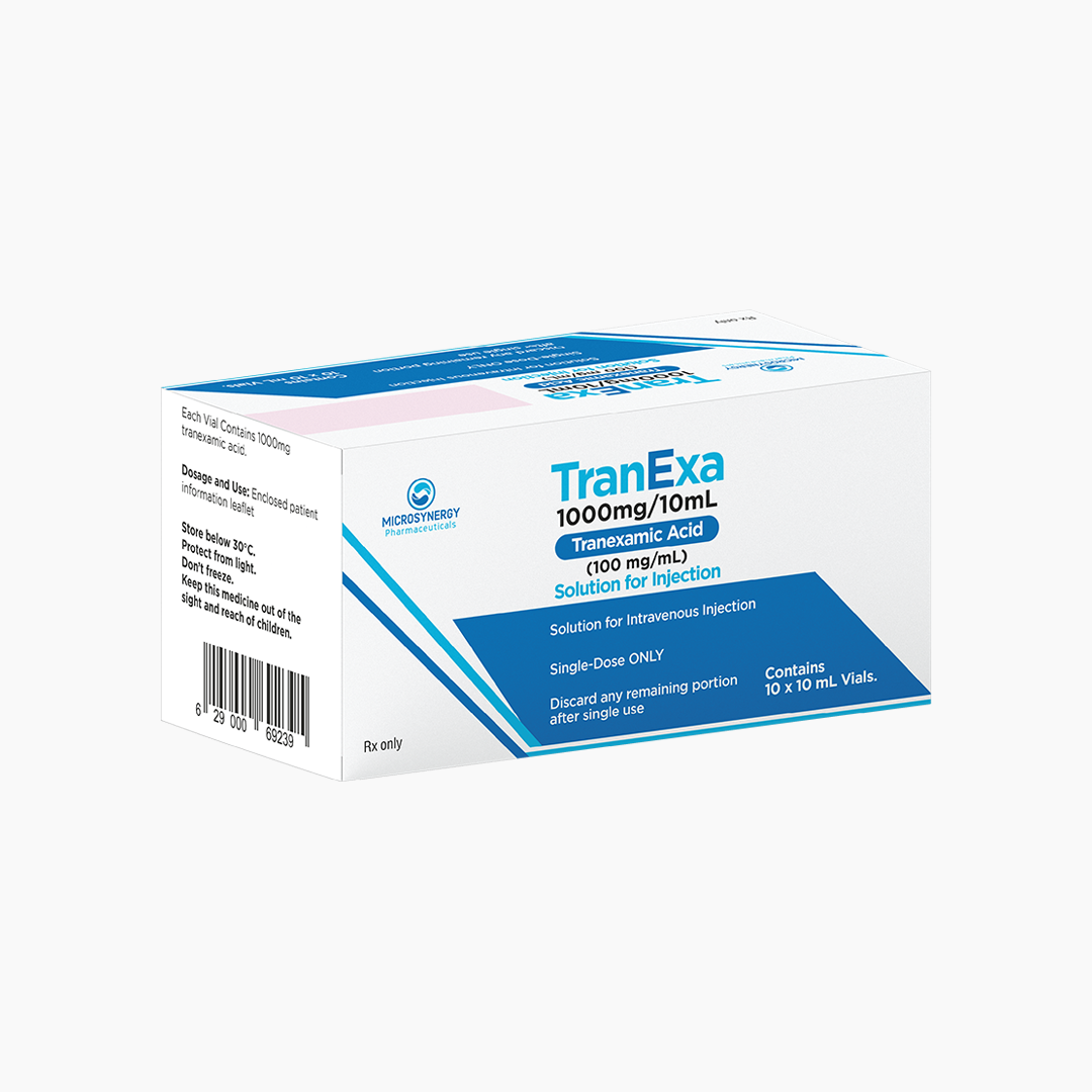 TRANEXA 1000MG - 10ML packaging visual